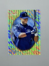 1996 PINNACLE SUMMIT KEN GRIFFEY JR #197 SILVER HOLO ABOVE &amp; BEYOND SP HOF