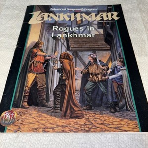 RARE! TSR 9461 Rogues in Lankhmar Advanced Dungeons & Dragons 2nd Edition AD&D