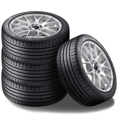 4 Goodyear Eagle Sport All Season 205/55R16 91V Performance 50K Mile M+S Tires