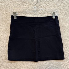 90s Y2K Vintage Black Mini Skirt 00 0 23 24 XS Low Mid Rise Corpcore Office