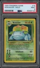 1999 Pokémon Base Set Unlimited #15 VENUSAUR HOLO PSA 9