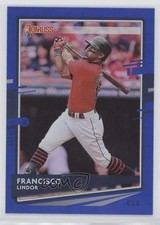 2020 Panini Donruss Holo Blue Francisco Lindor (Base) #148 uk2