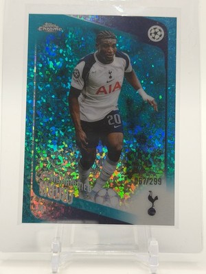2025-26 Topps Chrome Uefa Club  - Mohammed Kudus #89 Aqua Refractor #/299
