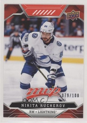 2019-20 MVP Red Script Leaderboard Achievements 79/100 Nikita Kucherov #215 0ea8