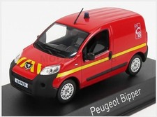 NOREV 479838 Peugeot - Bipper Van Fire Engine 2009 - Red Yellow - 1/43