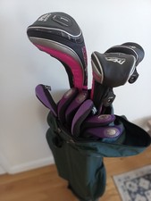 Ladies MD superstrong RH Graphite Golf Set, 1,3,5 Woods, 6,7,8,9,PW, SW Irons