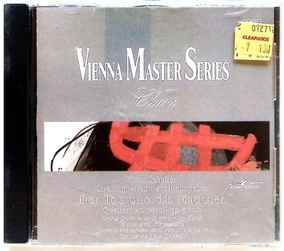 FRANZ SCHUBERT   DER TOD UND DAS MÄDCHEN  PILZ RECORDS  CD 7740