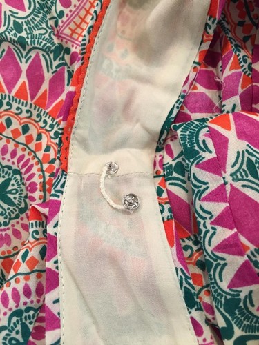 Vestido Anthropologie HD in Paris Isla Sur Talla 2 Multicolor Nueva Etiqueta $158 Nuevo con Etiquetas - Imagen 7 de 8