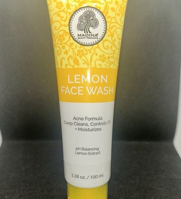 Lemon Face Wash 3.38oz Acne Formula By Madina