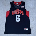 2012 USA Olympics Nike LeBron James Basketball Jersey Size Medium — photo 1