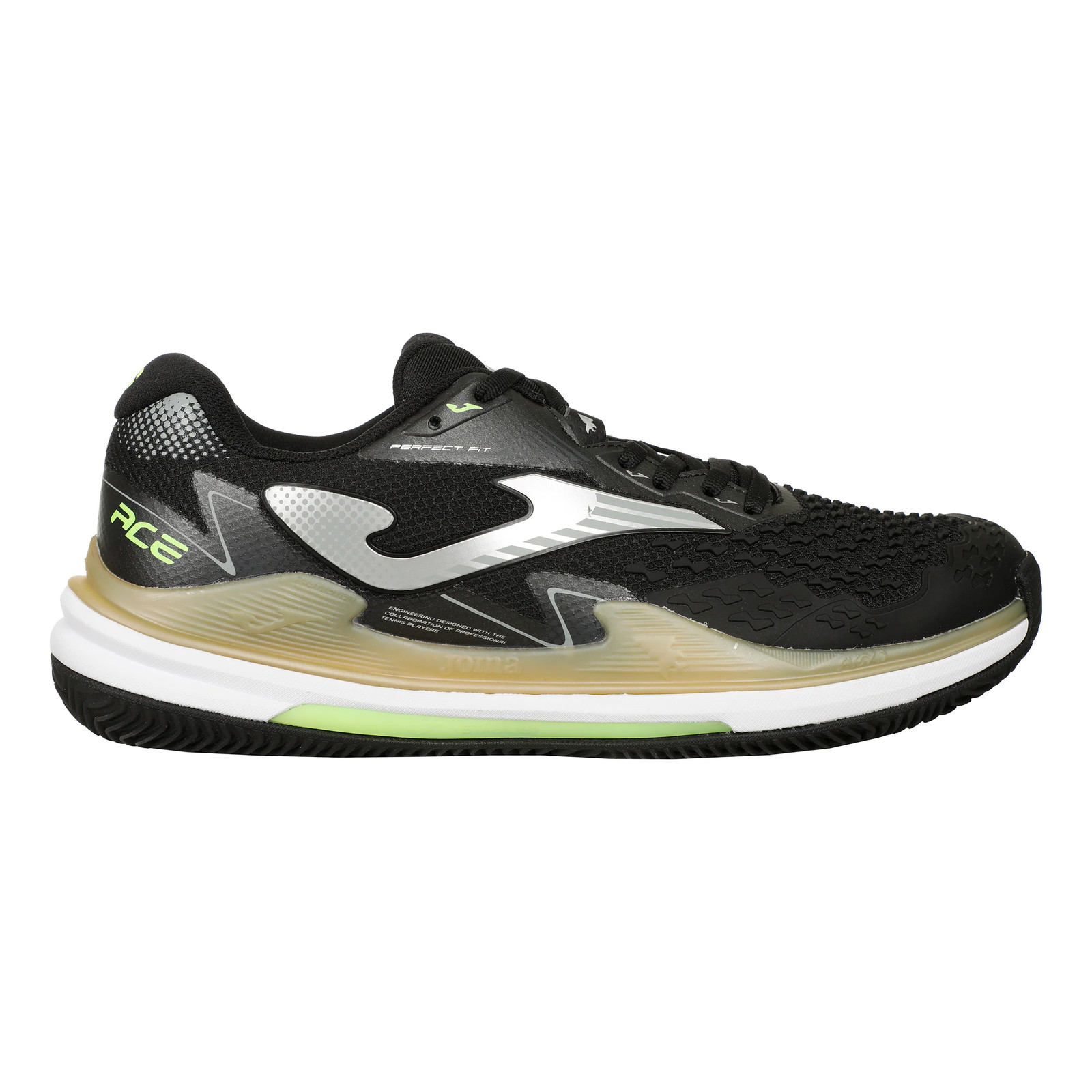 Joma Ace Tennisschuhe Sandplatzschuh Herren schwarz