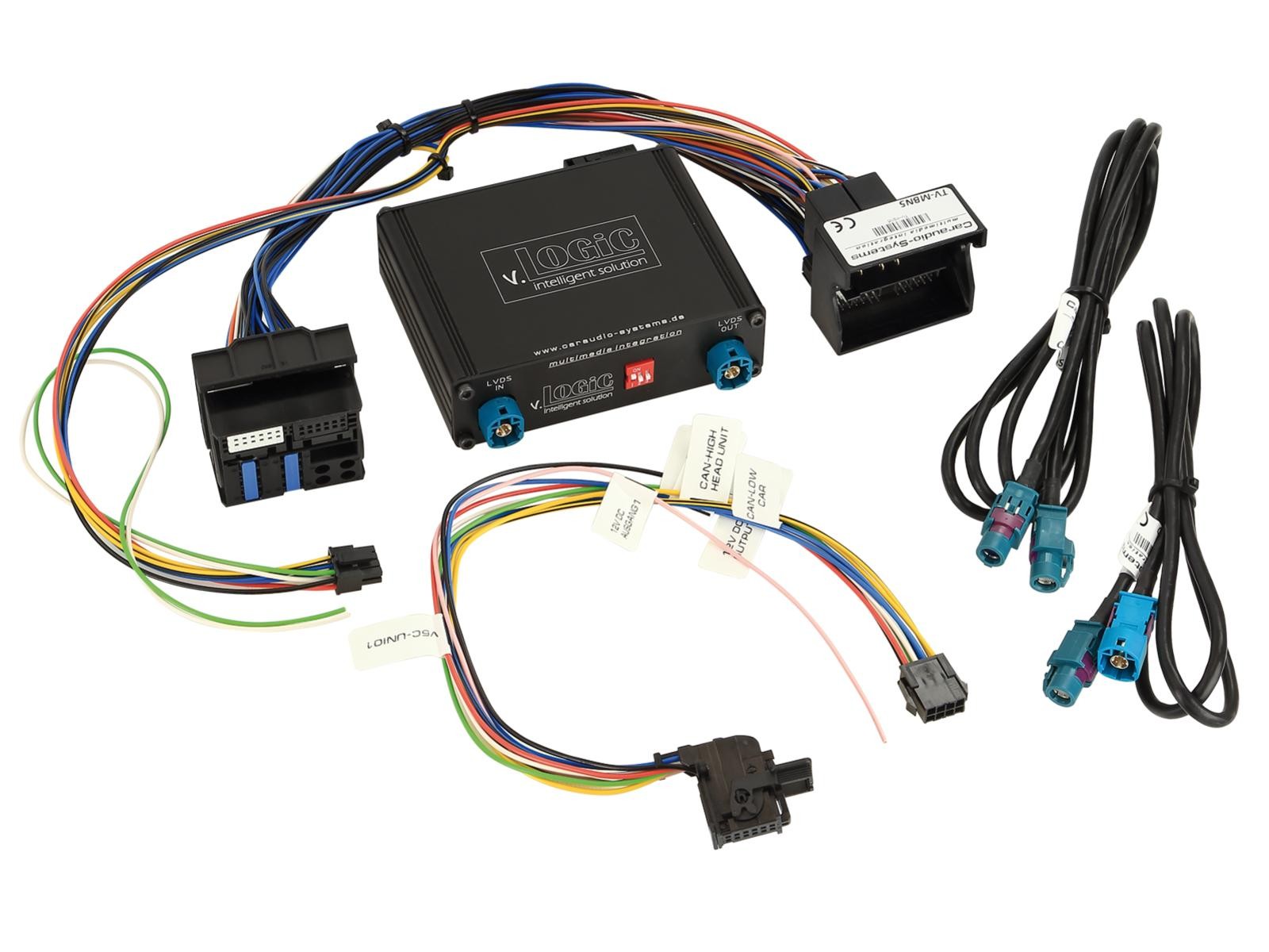 Interface vidéo Mercedes NTG5 et NTG5.1 pour écran d'origine