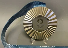 2024 Paris Olympic Silver Medal Exact replica Diameter:85mm;Weight:330g;85cm