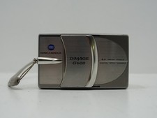 Konica Minolta DiMAGE G400 3.9MP Digital Camera - Silver - UNTESTED.