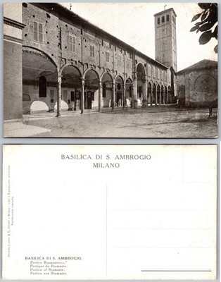 Basilica Di Sant Ambrogio Milano Postcard