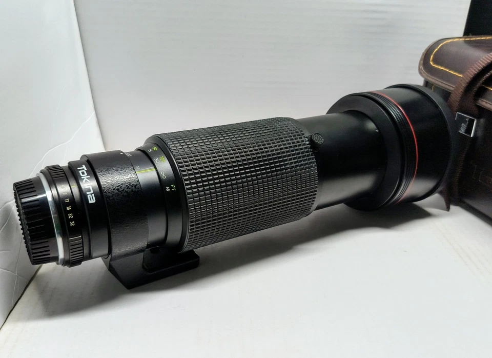 Teleobjetivo Tokina AT-X 150-500 mm F5,6 SD Y/C Contax/Yashica Montaje C/Y Japón Foto 2 de 4
