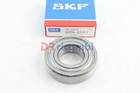 SKF Kugellager Scherma Metall Beidseitig 6206-2Z/C3 D 30X62X16