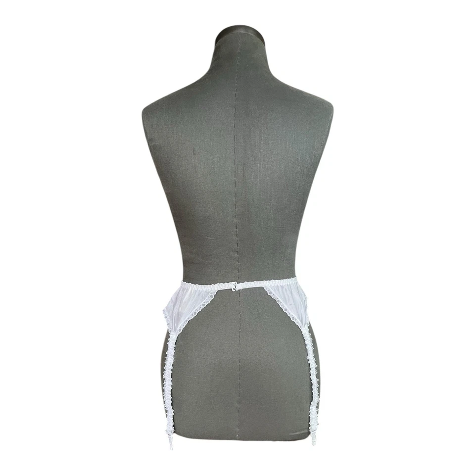 Cinturón Liguero Victoria’s Secret Blanco Encaje Novia Boda L Nuevo Sin Etiquetas Foto 4 de 4