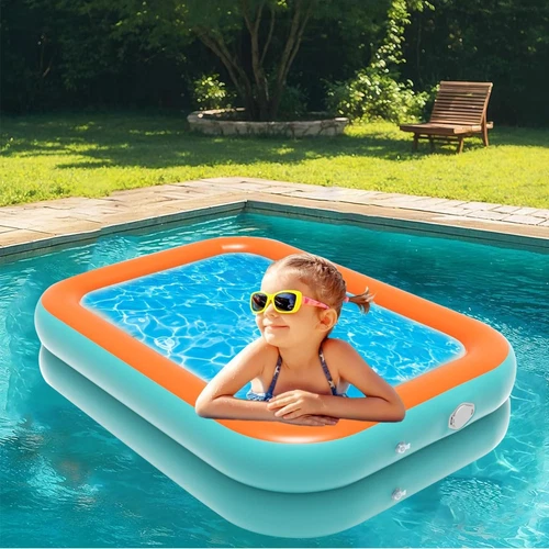 Planschbecken für Kinder, Schwimmbecken 120x90, Kinderpool Planschbecken Garten - Bild 7 von 7