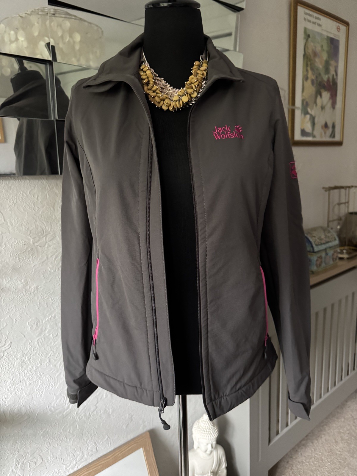 JACK WOLFSKIN LIGHTWEIGHT FLEXSHIELD  JACKET - SI… - image 12