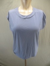 Athleta Size XXL (16) Girls Gray Short Sleeve Crew Neck Athletic TShirt 764