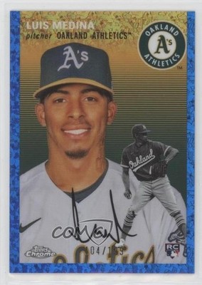 2023 Topps Chrome Platinum Anniversary 104/199 Luis Medina #134 Rookie RC 0z1i