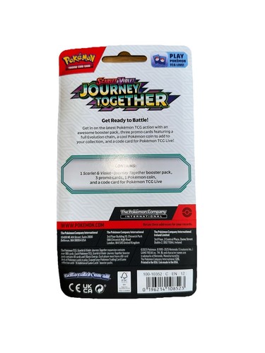 Pokemon Scarlet Violet Journey Together Trading Card Game Includes Promo Card - Picture 4 of 5