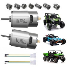 2PCS 24V RS555 12000 RPM Electric Drive Motor for Power Wheels Motor...