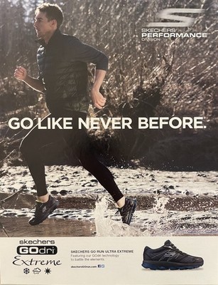 SKECHERS Shoe Ad                GO LIKE NEVER BEFORE.