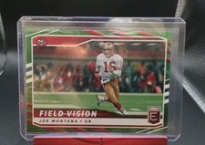 2021 Panini Donruss Elite - Field Vision Joe Montana #FV6 Green