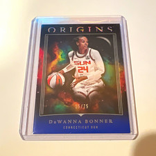 Panini 2024 Origins WNBA DeWanna Bonner Blue #23 Serial Numbered /75 Sun