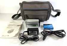 Sony DCR-HC52 MiniDv Camcorder Battery Charger Tape Manual Video Transfer WORKS