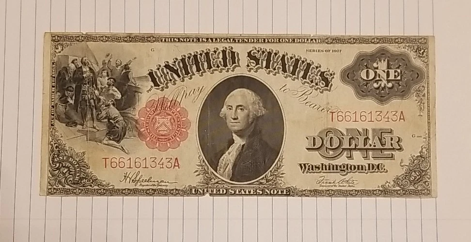Circulated $1 1917 Year United States Large Size Notes for sale | eBay
