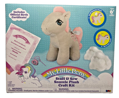 My Little Pony  Stuff & Sew Snuzzle Plush Craft Kit Set Generation One