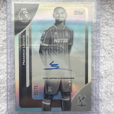 2025 Topps Premier League Black And White Maxine Lacroix Auto /75