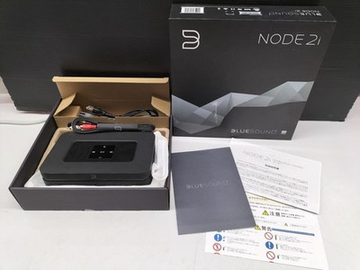 BLUESOUND NODE 2i Network Music Player W/ Cable & Box Works Fine Tested OM04 2.0
