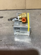Parker Hannifin 1/4" Port Brass Solenoid Valve Closed 7121KBN2SV00 NOS