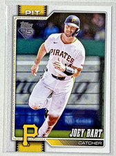 2026 Topps Series One Base Card # 207 Joey Bart, Pittsburgh Pirates