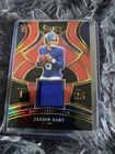 2025 Panini Select - Draft Selections Memorabilia Jaxson Dart Red Prizm(MEM, RC)