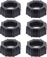 6 PCS Tightening Nut for Replacement Car Mount Screw-On for 17mm Ball Head, Car