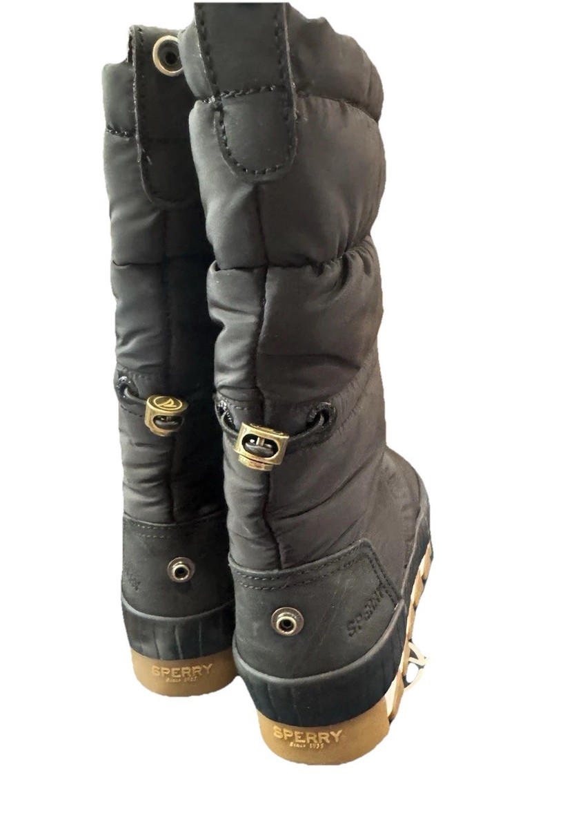 Sperry Ladies Footwear Women\'s Torrent FOLD Down Snow Boot, Black, 6.5 Women main image 2