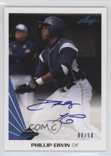 2013 Leaf Memories Auto Blue 6/50 Phil Ervin Phillip Ervin #A-PE1 Auto 0c6