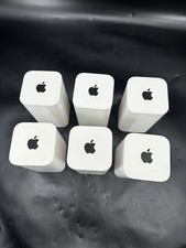 Lot Of 6 Apple AirPort Extreme A1521 Base Station Wireless Routers White