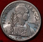 Uncirculated 1940 French Indo-China 10 Cents Foreign Coin