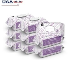 Sensitive Baby Wipes 810 Count 9 Packs Gentle Cleansing Dermatologist Tested New