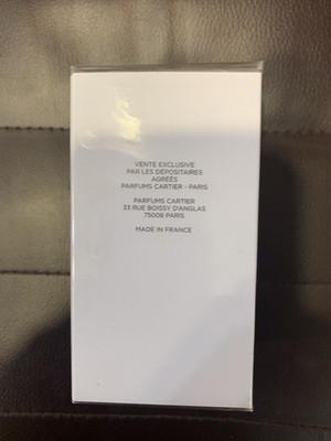 Eau De Cartier 3.4/3.3 oz Edt Spray Unisex New In  Box