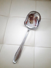 DDR Smalcalda Besteck 264*  großer Gemüse - Kartoffellöffel 20 cm  Ähre Kornähre