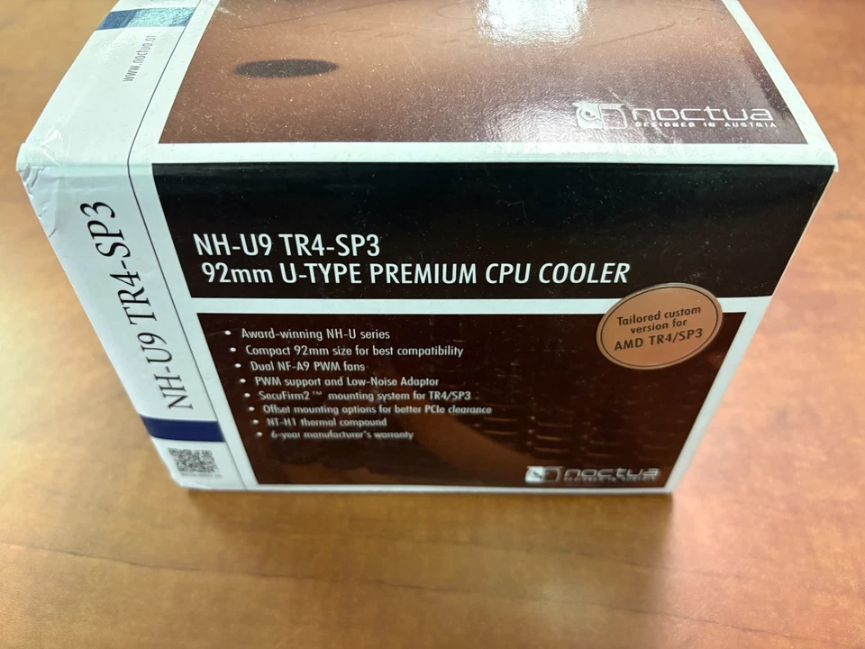 Noctua NH-U9 TR4-SP3 92mm Premium CPU Cooler for AMD Threadripper TR4 / SP3 - Image 4 of 4
