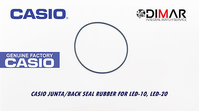 CASIO JUNTA/ BACK SEAL RUBBER, PARA MODELOS. LED-10, LED-20
