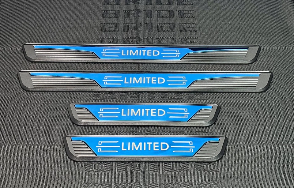 Protector de placa de cubierta de alféizar de puerta para accesorios de automóvil Hyundai Elantra Foto 3 de 4